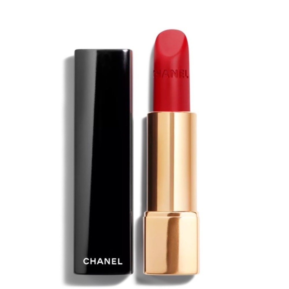 Chanel Rouge Allure Velvet 56 Rouge Charnel Luminous Matte Lipstick
